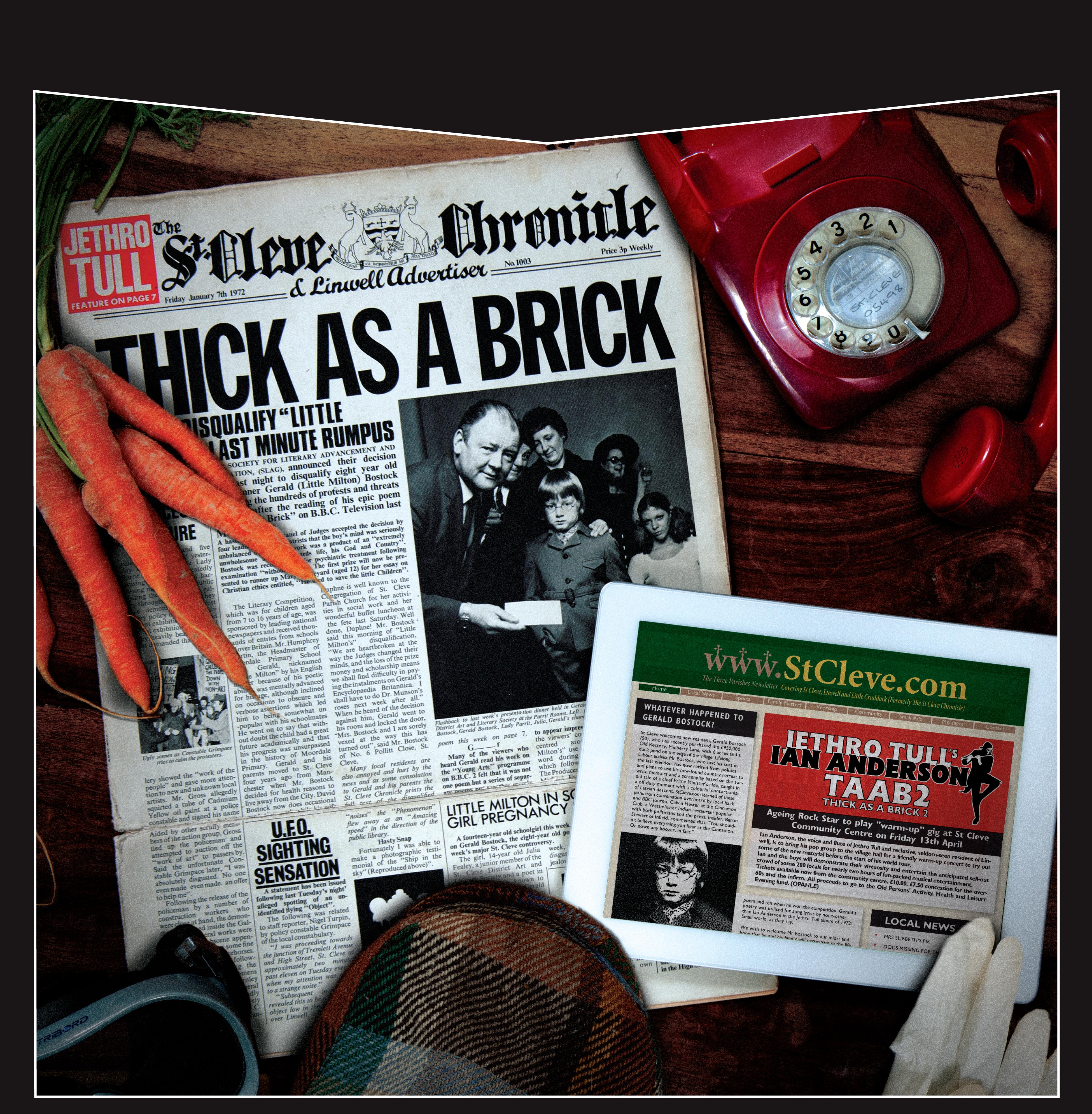 Jethro tull thick as a brick. Ian Anderson thick as a Brick 2. Jethro Tull thick as a Brick {40th Anniversary Edition}. Thick as a Brick().